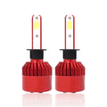 Super Bright LED Headlight Car Head Light Conversion Lamp Kit 40W 6500K Auto COB Chip Light Bulb Red H1/ H4/ H7/ H11