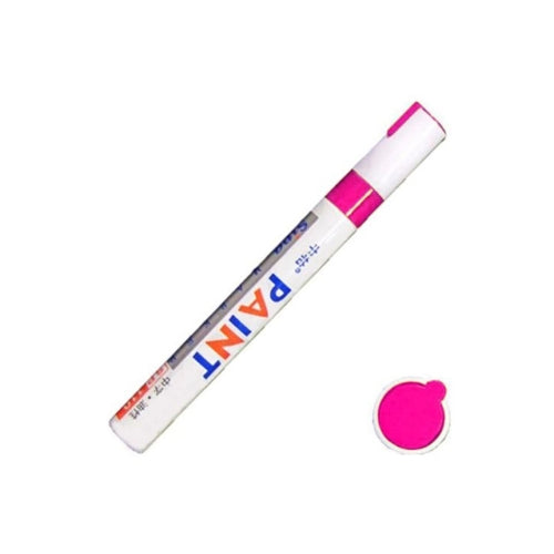 12 Colors Waterproof Pen Car Tyre Tire Tread Rubber Metal Permanent Paint Markers Graffiti Oily Marker Pen