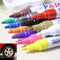 Portable Colorful Pen Car Tyre Tire Tread Rubber Metal Permanent Paint Markers Graffiti Oily Scratch Repairing Marker Pen