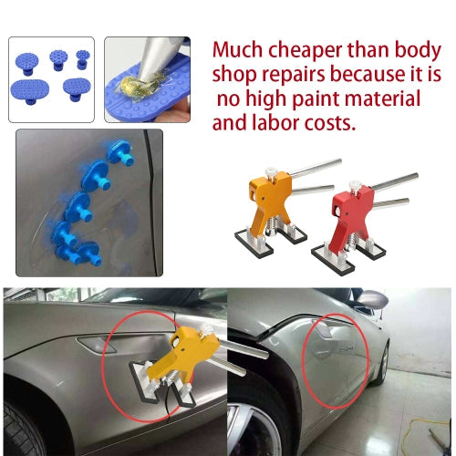 11pcs Suction Drawing Tool of Cars Paintless Dent Repair Tools Kit Suit of Auto