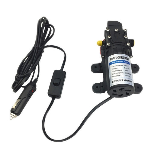 12V Car Wash Washing Machine Cleaning Electric Pump Pressure Washer Device Tool with 2pcs towel