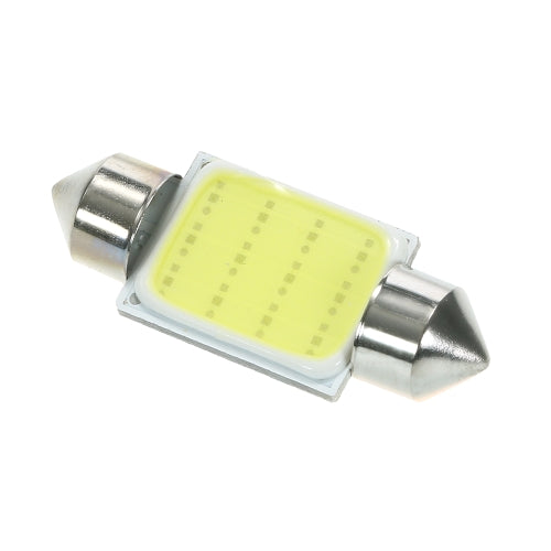 10Pcs Festoon 36/39/41mm C5W  COB LED White Interior SMD Bulb Car Light Source Dome Reading Lamp