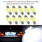 10Pcs Festoon 36/39/41mm C5W  COB LED White Interior SMD Bulb Car Light Source Dome Reading Lamp