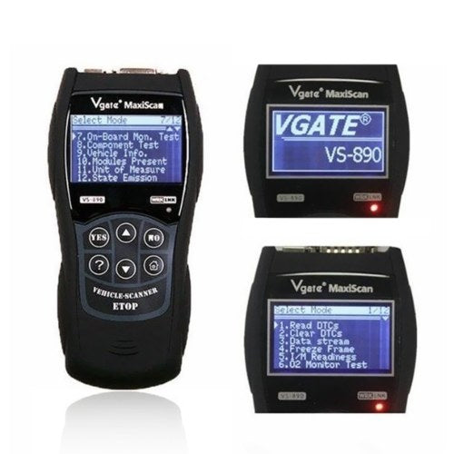 أداة تشخيص السيارات العالمية Vgate VS890، الماسح الضوئي التلقائي obd2