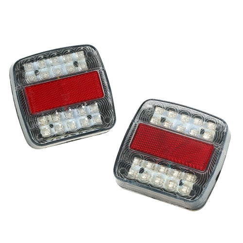 2X 12V 26 LED Light Stop Tail Indicator Truck Trailer Van Bus 4x4 Pickup