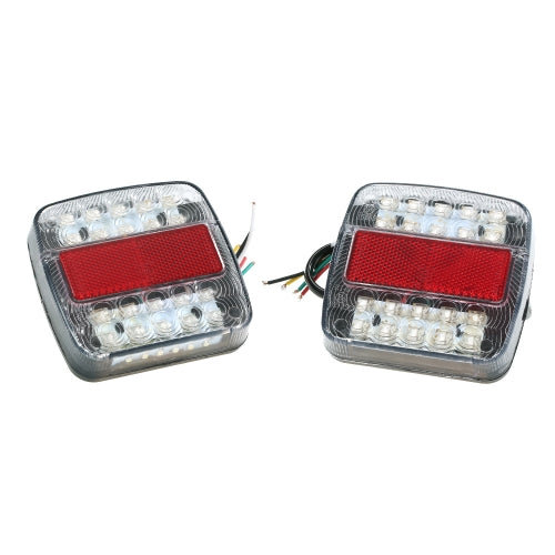 2X 12V 26 LED ضوء إيقاف الذيل مؤشر شاحنة مقطورة فان حافلة 4x4 بيك اب