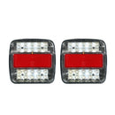 2X 12V 26 LED Light Stop Tail Indicator Truck Trailer Van Bus 4x4 Pickup