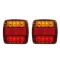 2X 12V 26 LED Light Stop Tail Indicator Truck Trailer Van Bus 4x4 Pickup