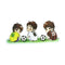 Quelima 1Pc Cute Cartoon Waterproof  Football Pattern Car Sticker