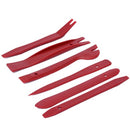 13pcs Pry Disassembly Tool Red Auto Car Audio Dash Tirm Panel Installer Dashboard Removal Opening Repair Tools Kit Interior Door Modeling Clip Set