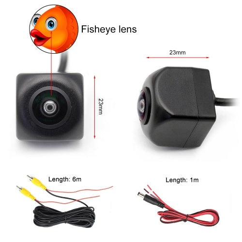 Waterproof HD 170 Degree  Fisheye Lens Nolight Night Vision Car Reverse Backup Rear View Camera CCTV Parking Camera