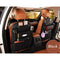 Car Seat Back Storage Bag Organizer Travel Box Pocket PU Leather Auto Accessoires