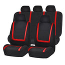 9 Pieces Set Fine-quality Front Rear Mesh Auto Luxury Cloth Leather