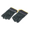 1Pair Leather Gloves for Welding Welder Safety Work Protective Repair Wear-Resistant Gloves Random Color