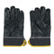 1Pair Leather Gloves for Welding Welder Safety Work Protective Repair Wear-Resistant Gloves Random Color