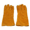 1Pair Leather Long Gloves for Welding Safety Welding Labor Gloves,Orange