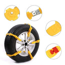 Car Snow Chains Anti Slip Tire 2 Nails - Full TUP Straps Tire Emergency Winter Driving Fits for Universal Cars Truck