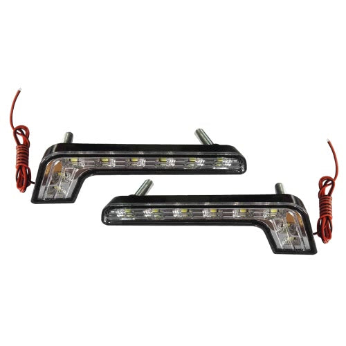 8 مصابيح LED DRL للسيارة أثناء النهار