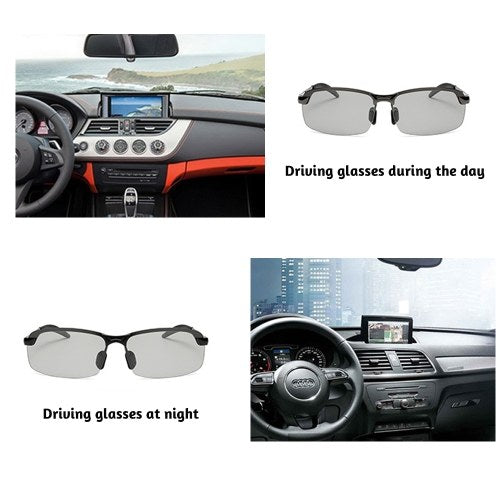 Discoloration Sun Glasses Intelligent Photochromic