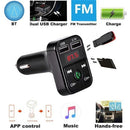 KELIMA BT/FM Wireless Transmitter Car Charger