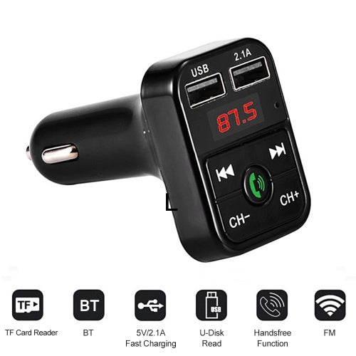 KELIMA BT/FM Wireless Transmitter Car Charger