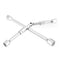 Quelima 17 19 21 23mm 4 Way Socket Wrenches Wheel Cross Wrench Folding Wrench Car Tyre Repair Tools