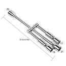 Quelima 17 19 21 23mm 4 Way Socket Wrenches Wheel Cross Wrench Folding Wrench Car Tyre Repair Tools