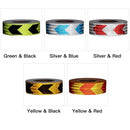 Arrow Safety Warning Conspicuity Reflective Tape Strip Sticker