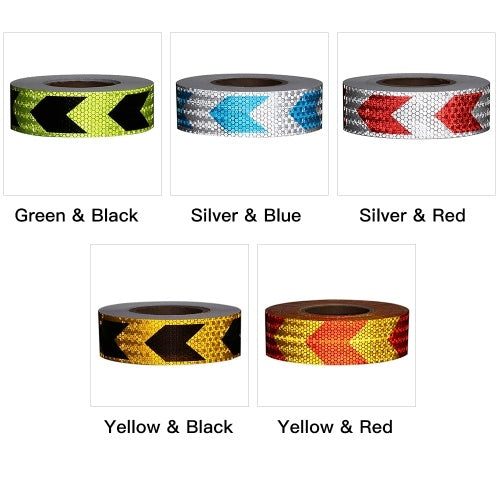 Arrow Safety Warning Conspicuity Reflective Tape Strip Sticker