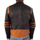 New Men 's PU Leather Jacket Personality Motorcycle Motorbike Jacket