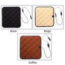 Car Electric Cushion Auto Supplies Heated Square Pad Car Heating Winter Thermal Seatpad Interface Carbon Fibre Seat Cover Infrared Ray Healthy