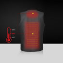 Electric USB Heated Warm Vest Men Women Heating Coat Jacket Clothing