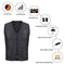 Electric USB Heated Warm Vest Men Women Heating Coat Jacket Clothing