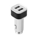 2 in 1 Car Charger Integrated with Cigarette Lighter Dual USB Charger