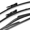 3pcs Windshield Wiper Blades Front Rear Window