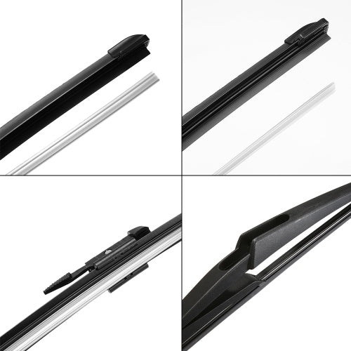 3pcs Windshield Wiper Blades Front Rear Window