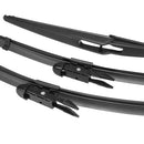 3pcs Front Rear Windshield Wiper Blades