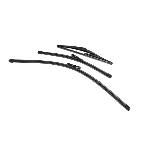 3pcs Front Rear Windshield Wiper Blades