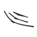 3pcs Front Rear Windshield Wiper Blades