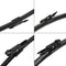 3pcs Front Rear Windshield Wiper Blades