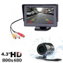 4.3 Inch TFT LCD Car Rear View Backup Monitor Camera Kit