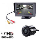 4.3 Inch TFT LCD Car Rear View Backup Monitor Camera Kit