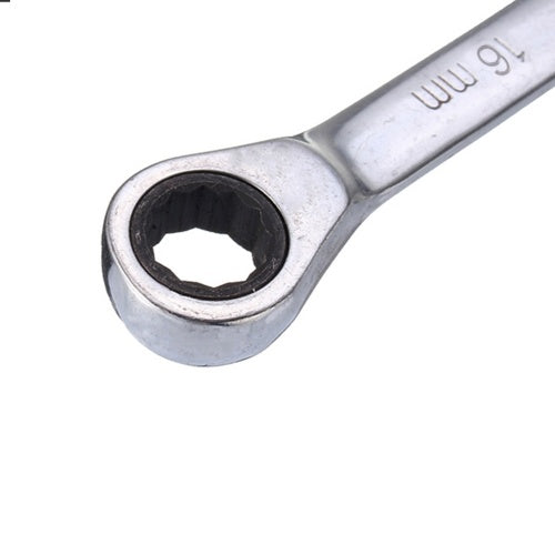 1Pc 6mm Open-Ring Spanner Ratchet Wrench Hand Tool