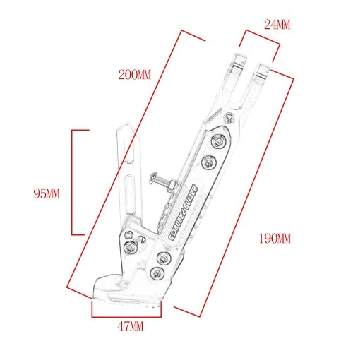 Universal Adjustable Motorcycle Stand