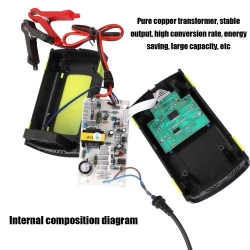 12V 6A Full Automatic Car Battery Charger