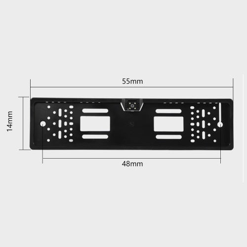 Rear View Camera CCD HD Universal European Reversing Camera License Plate Frames Night Vision with LED Car Camera Waterproof