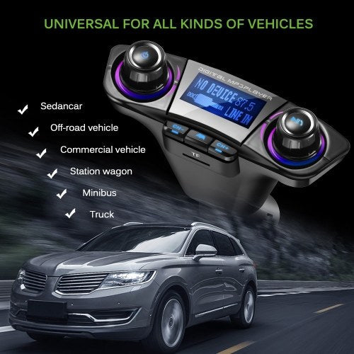 Car Audio MP3 Player with Charge Dual USB Car Charge