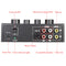 Karaoke Sound Mixer Dual Mic With Cable - Black