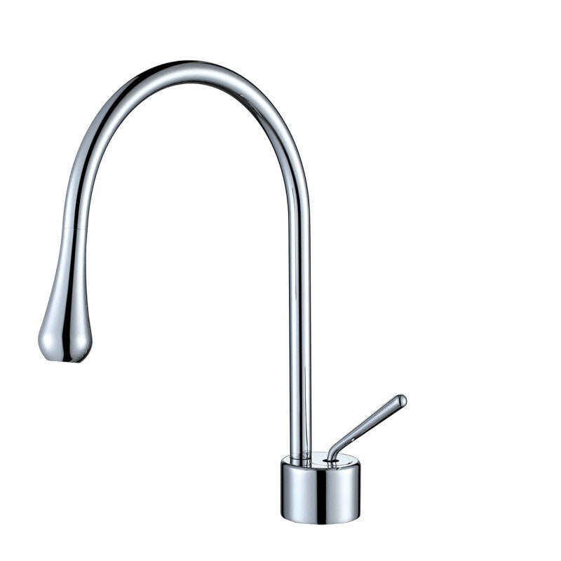 Kelica Single Handle High Quality Bathroom Faucet - Chrome