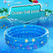 SWP05 Premium 3-Layer Round Inflatable Pool - Blue